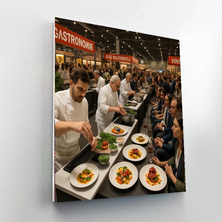 Gastronomika - Spain Painting Number Kit
