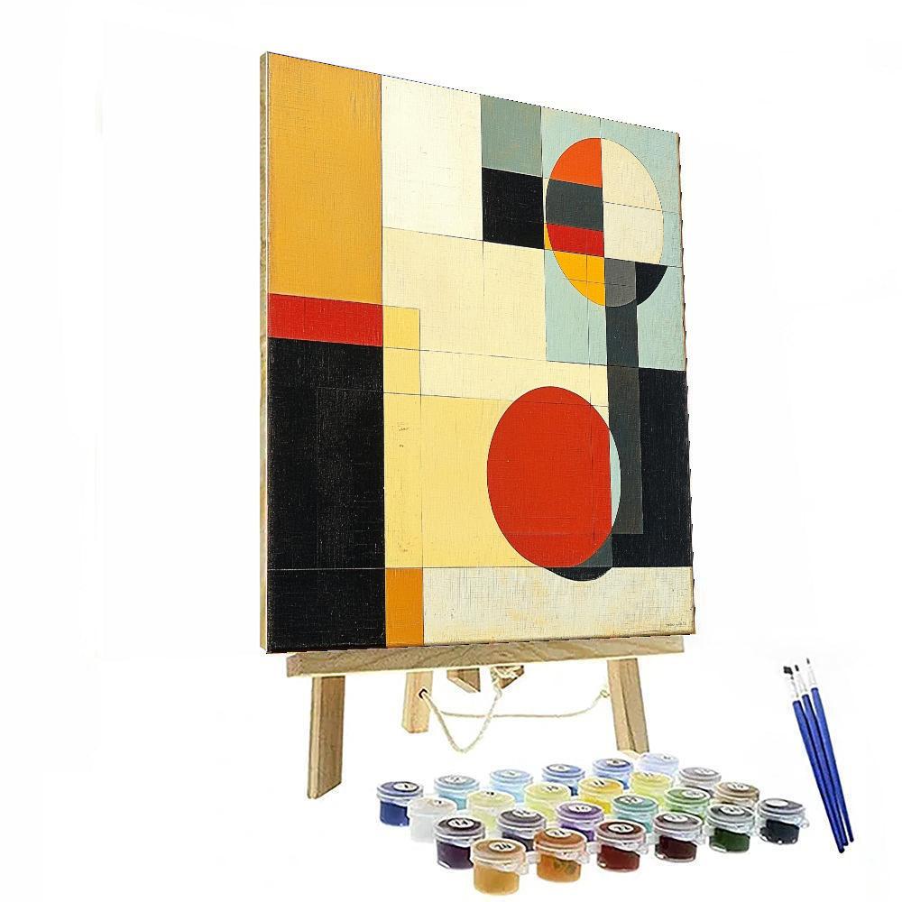 Kazimir Malevich Inspired Simplicity In Form  Paint By Color