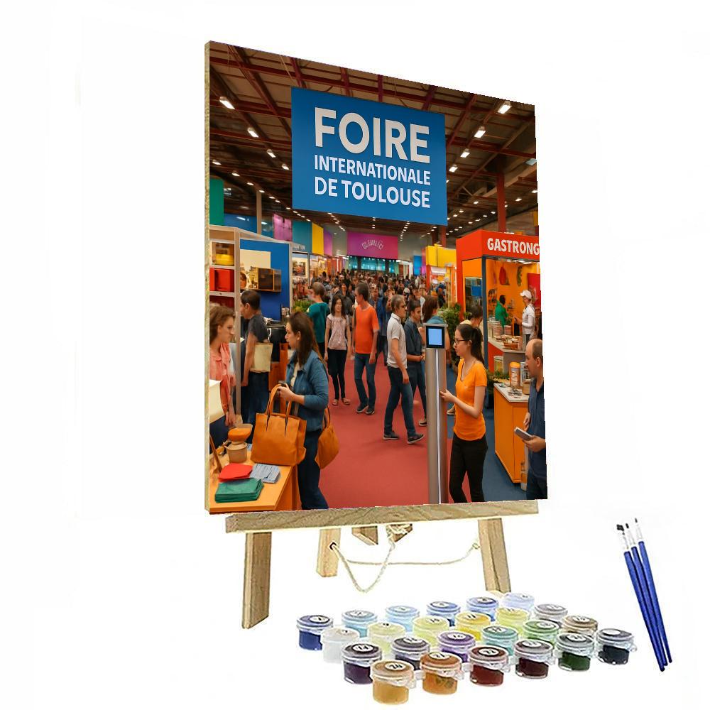 Toulouse International Fair - Toulouse, France Painting Number Kit