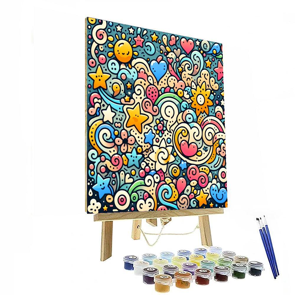 Doodle Days Number Painting