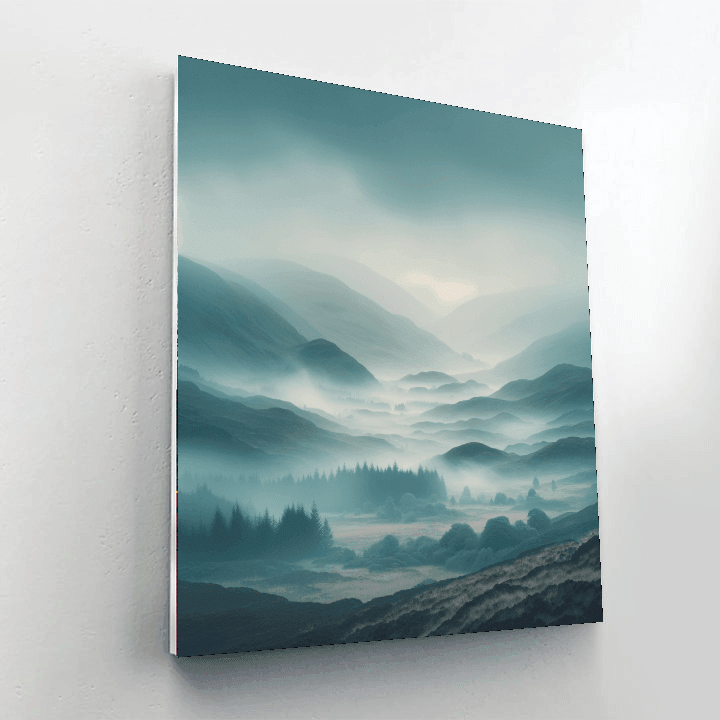 Highland Mist - DIY Painting By Numbers Kit