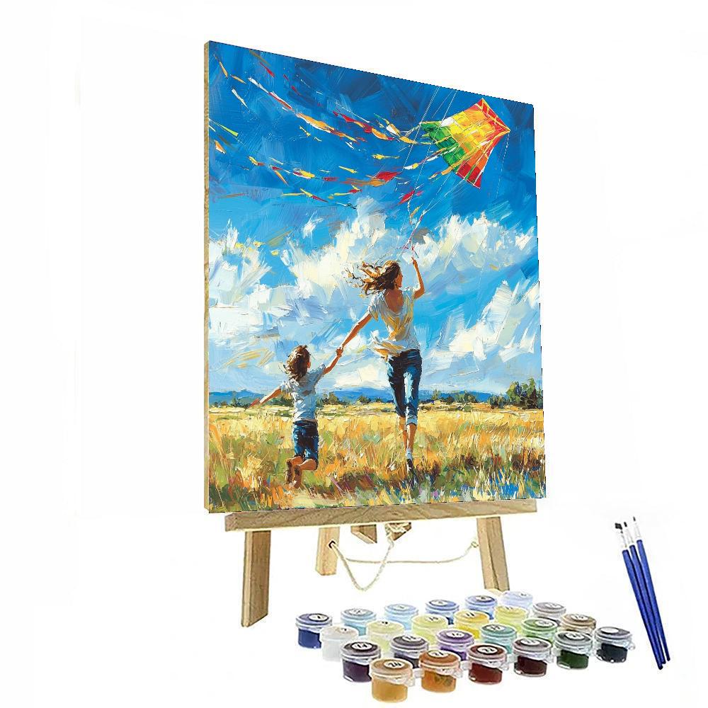 Wings Of Maternal Grace Numbered Painting Kits