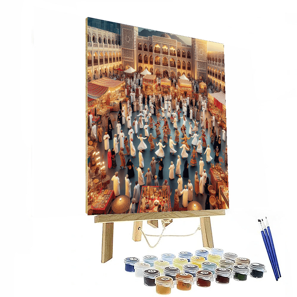 Oman’s Muscat Festival Number Painting