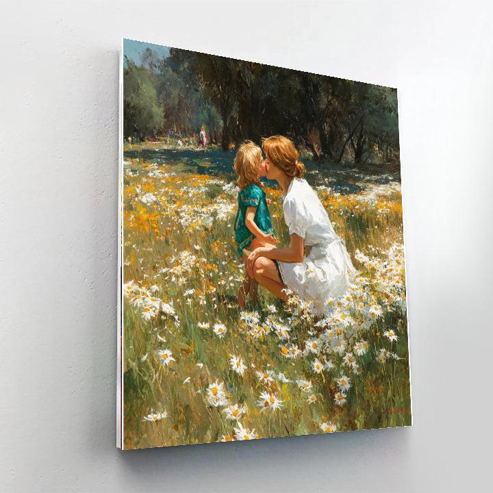 Bonded Through Blossoms Paint By Color