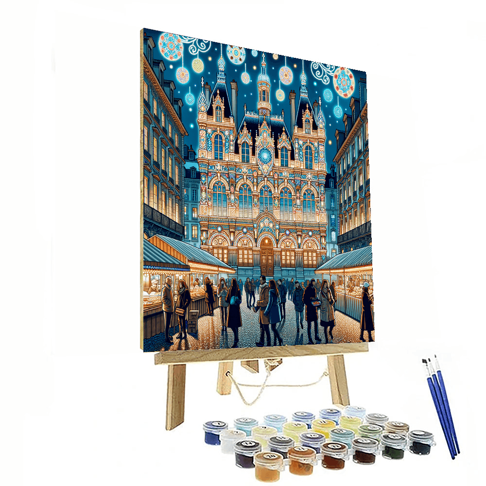 The Lyon Festival Of Lights Painting By Numbers Kit