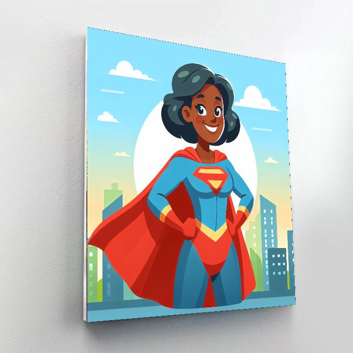 Friendly Neighborhood Superhero Painting By Numbers Kit