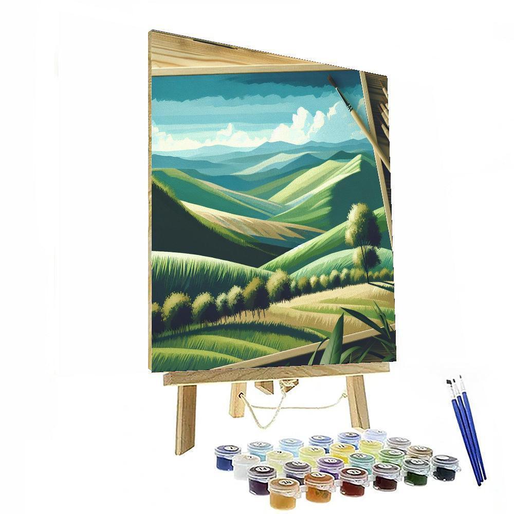 Quiet Countryside Retreat Paint By Numbers