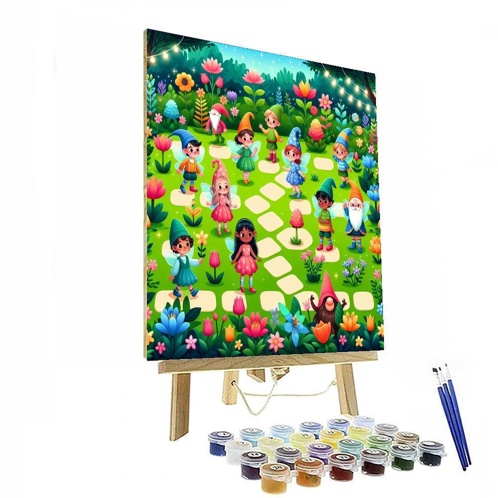 Fantasy Garden Play Painting By Numbers Kit