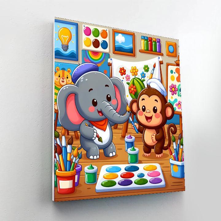 Artful Animals Paint By Numbers Art