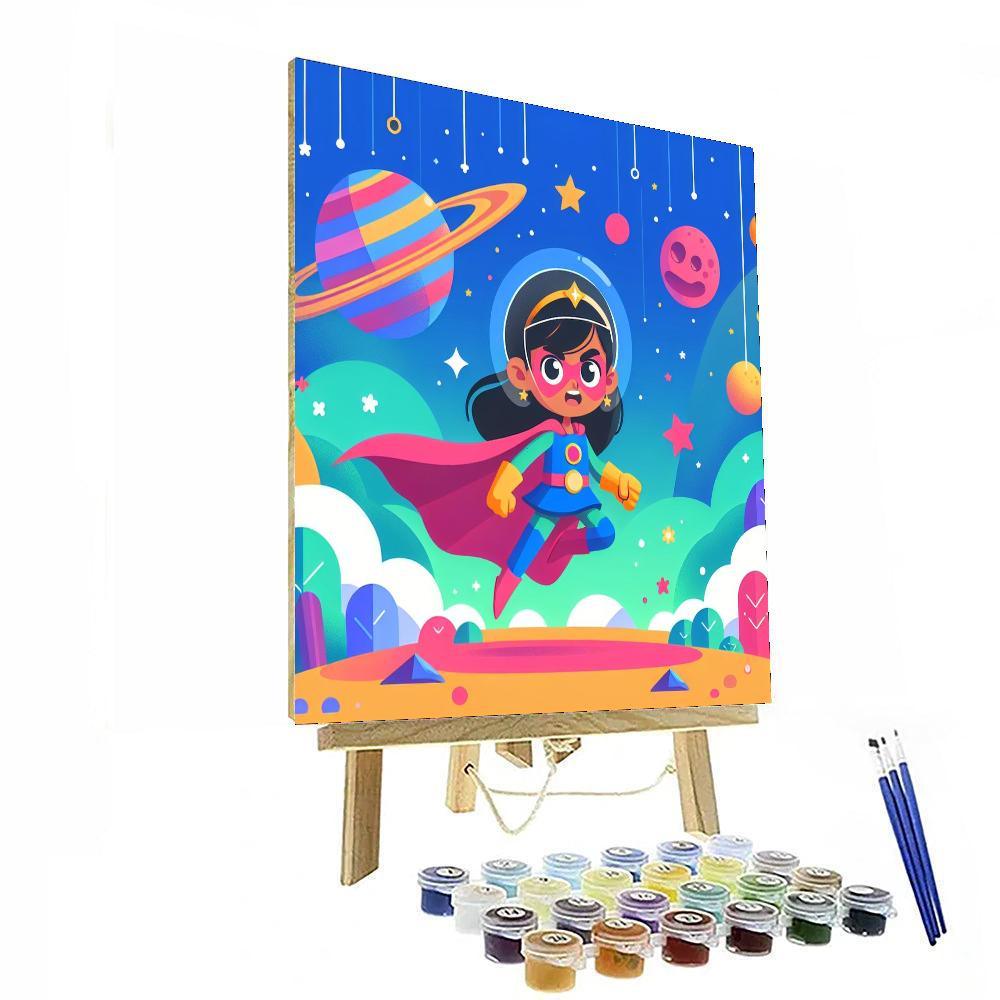 Superhero Mission Adventure Paint By Numbers Kits