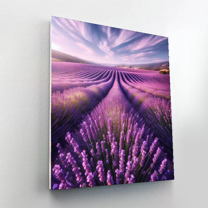 Lavender Field Symphony Paint By Number