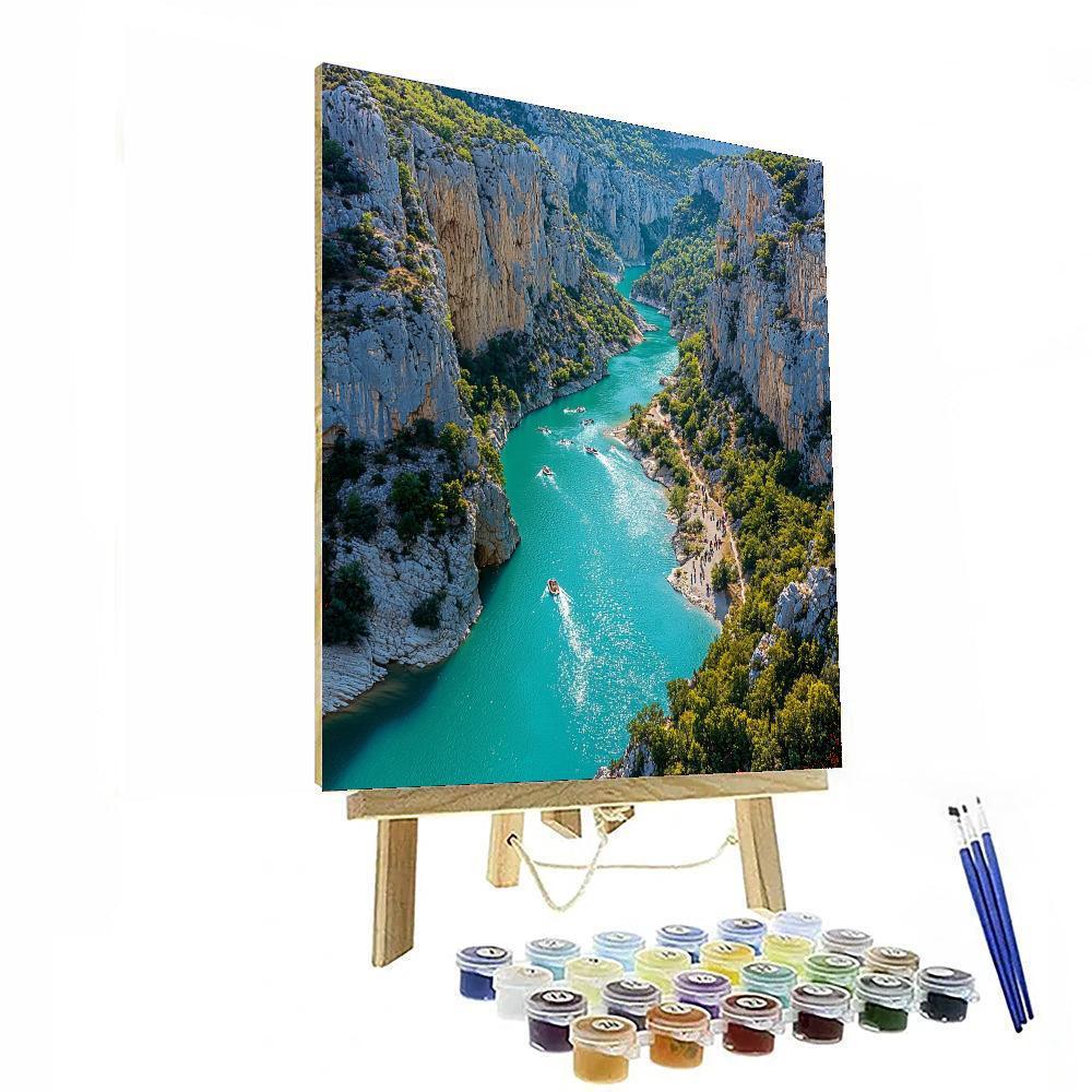 Gorges Du Verdon - France Paint By Number