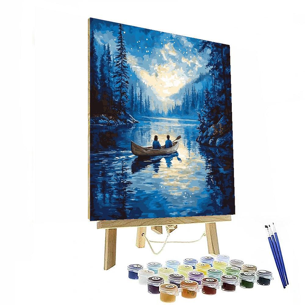 Mom And Me Under The Stars Paint By Number