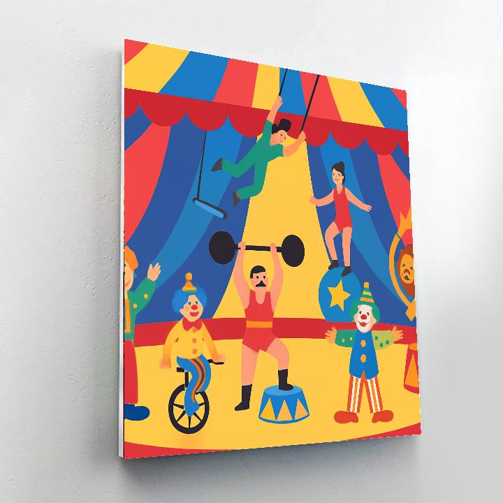 Circus Adventure Time Paint By Number