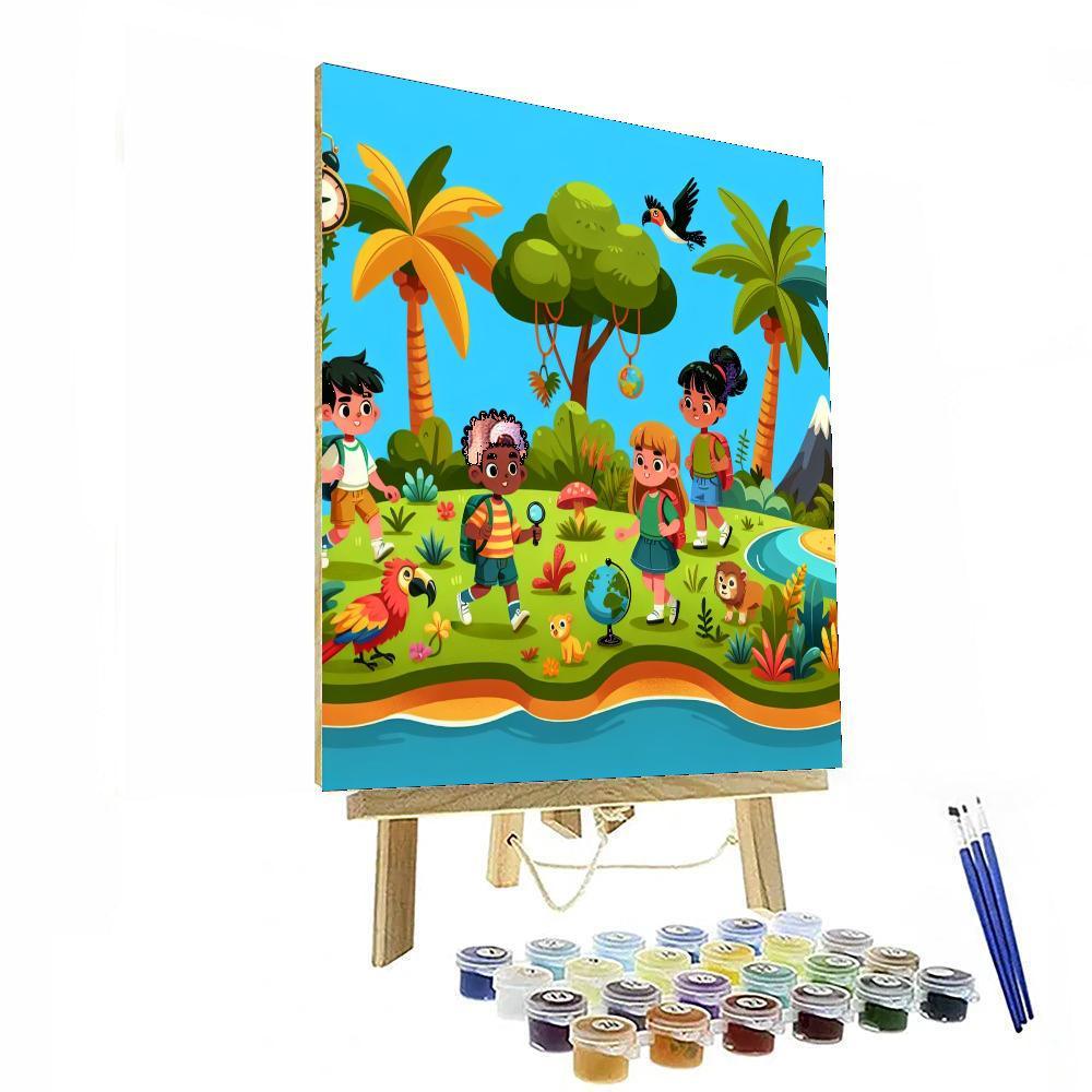 Island Discovery Adventure Paint By Color