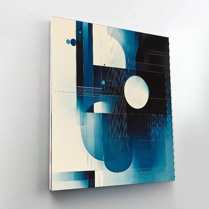 Kazimir Malevich Inspired Temporal Forms  DIY Paint By Numbers