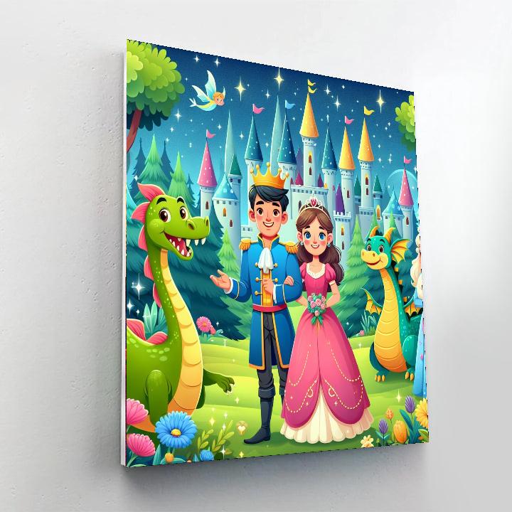 Fairy Tale Fantasies Paint By Numbers Art