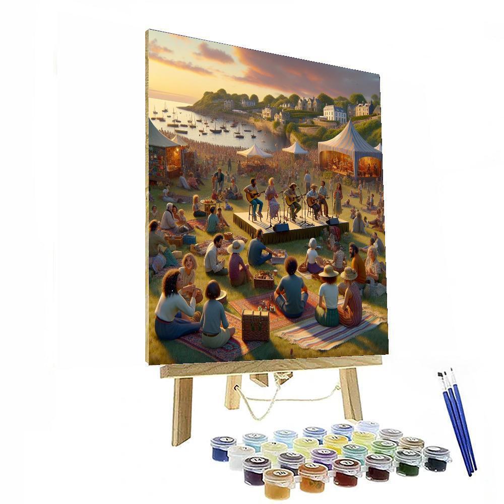 Port Fairy Folk Festival Paint By Numbers Art