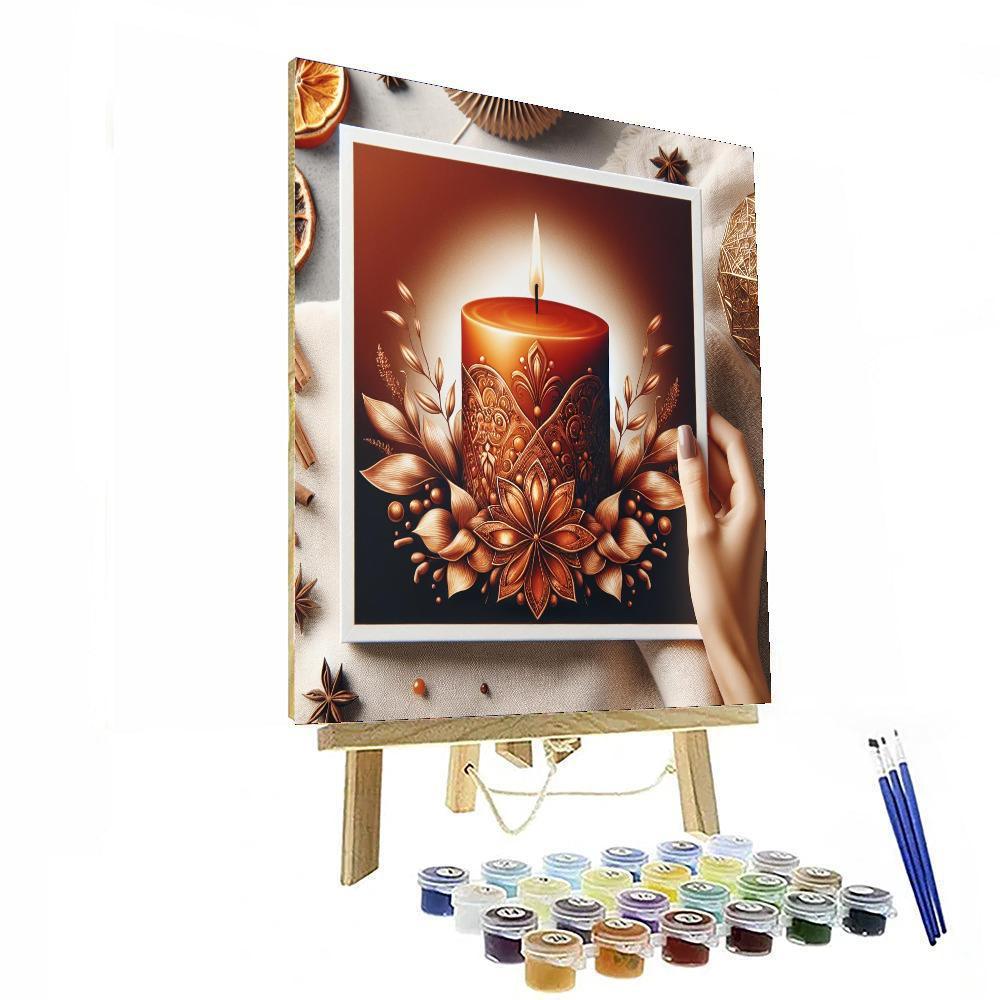 Silk Road Spice Candle Paint By Number