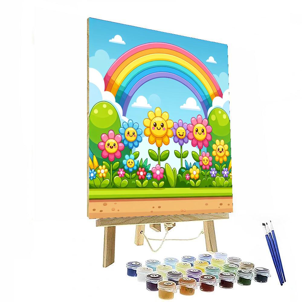 Rainbow Garden Of Wonders Paint By Numbers