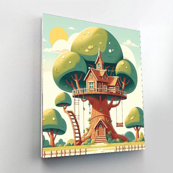 Magical Tree House Paint By Numbers Kits