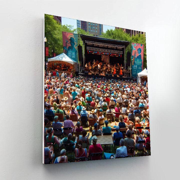 Festival Internacional De Jazz De Montreal - Montreal, Canada Paint By Numbers Art