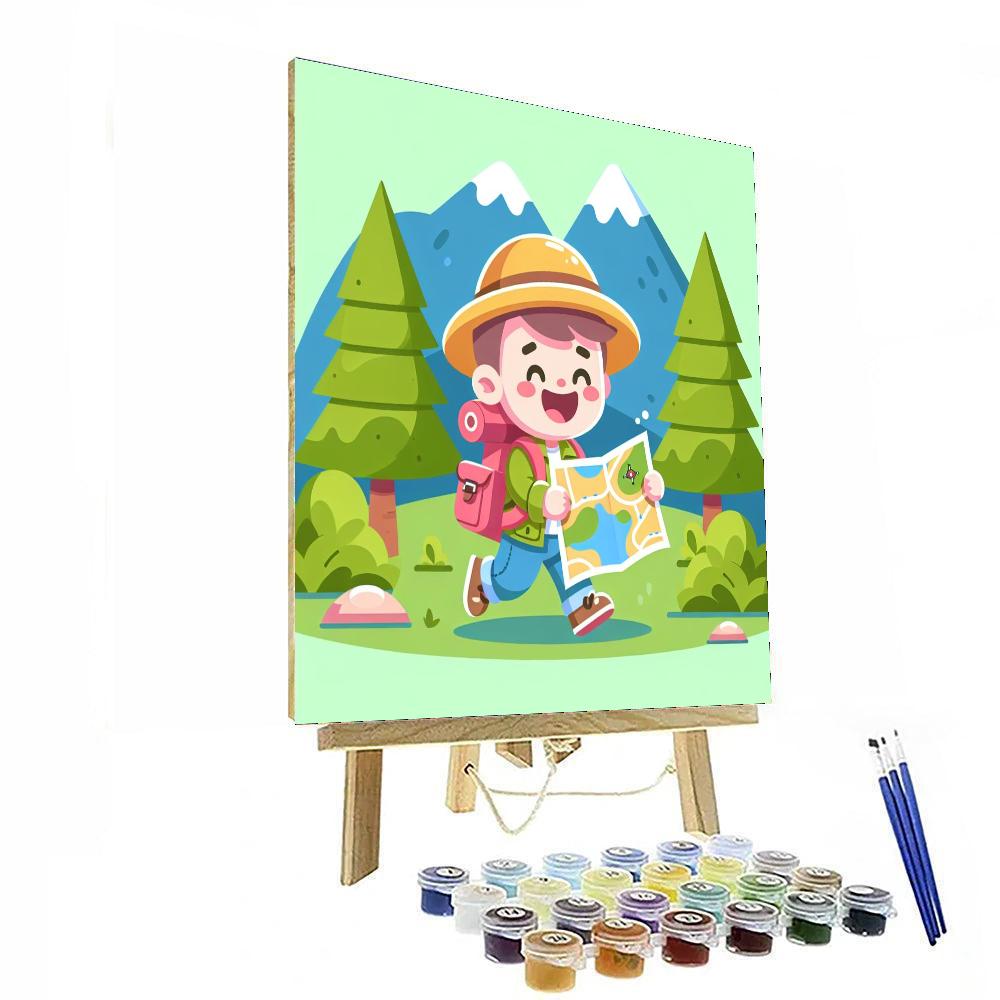 Exploring Explorer DIY Paint By Numbers