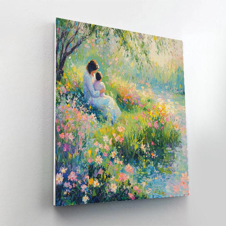Mother's Serenity Garden Numbered Painting Kits