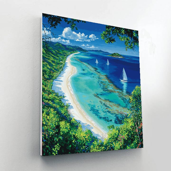 Whitsunday Islands - Australia Paint By Numbers Kits