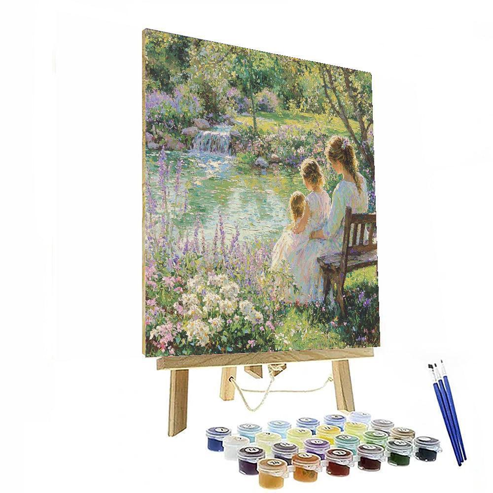 Quiet Garden Moments Paint By Numbers Kits