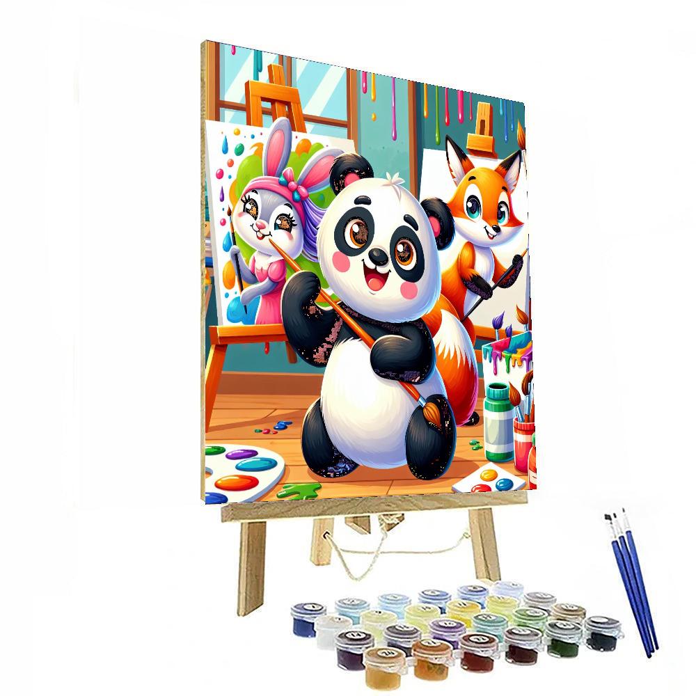 Animal Art Adventure DIY Paint By Numbers