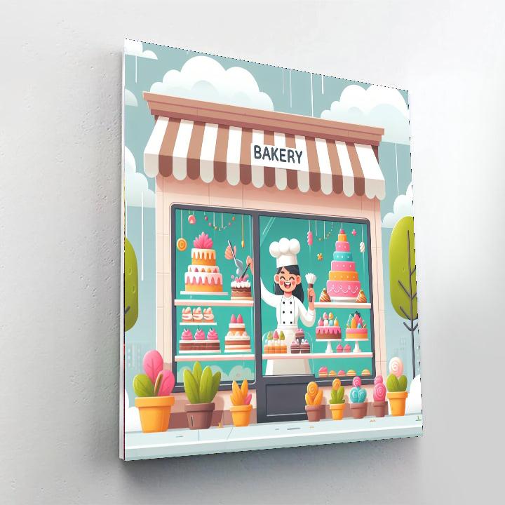 Sweet Tooth Bakery Numbered Painting Kits