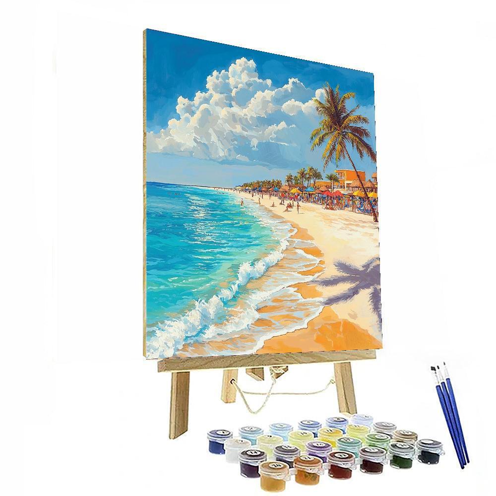 Playa Del Carmen Paint By Number