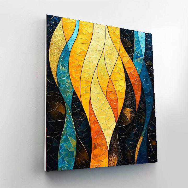 Caravaggio Inspired Spectral Dances  Painting Number Kit