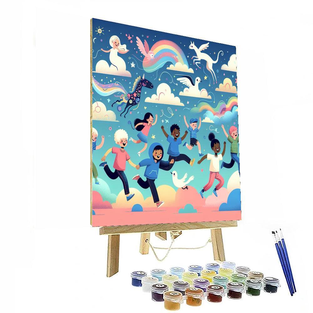 Dreamland Cloud Chasers Number Painting