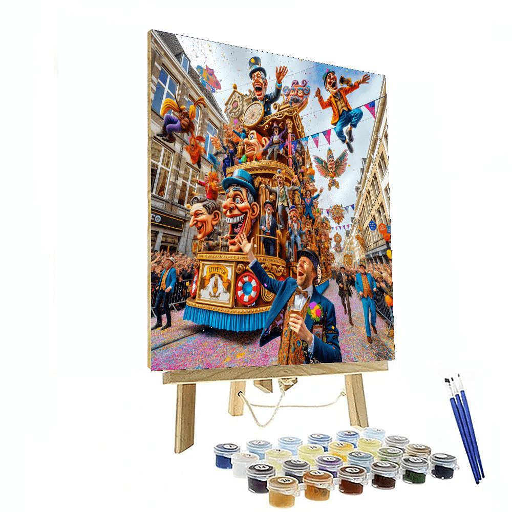 Carnival Of Aalst Paint By Numbers Kits