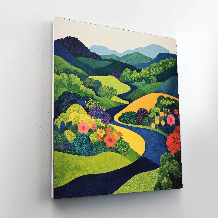 Michelangelo Inspired Nature's Canvas  Paint By Numbers