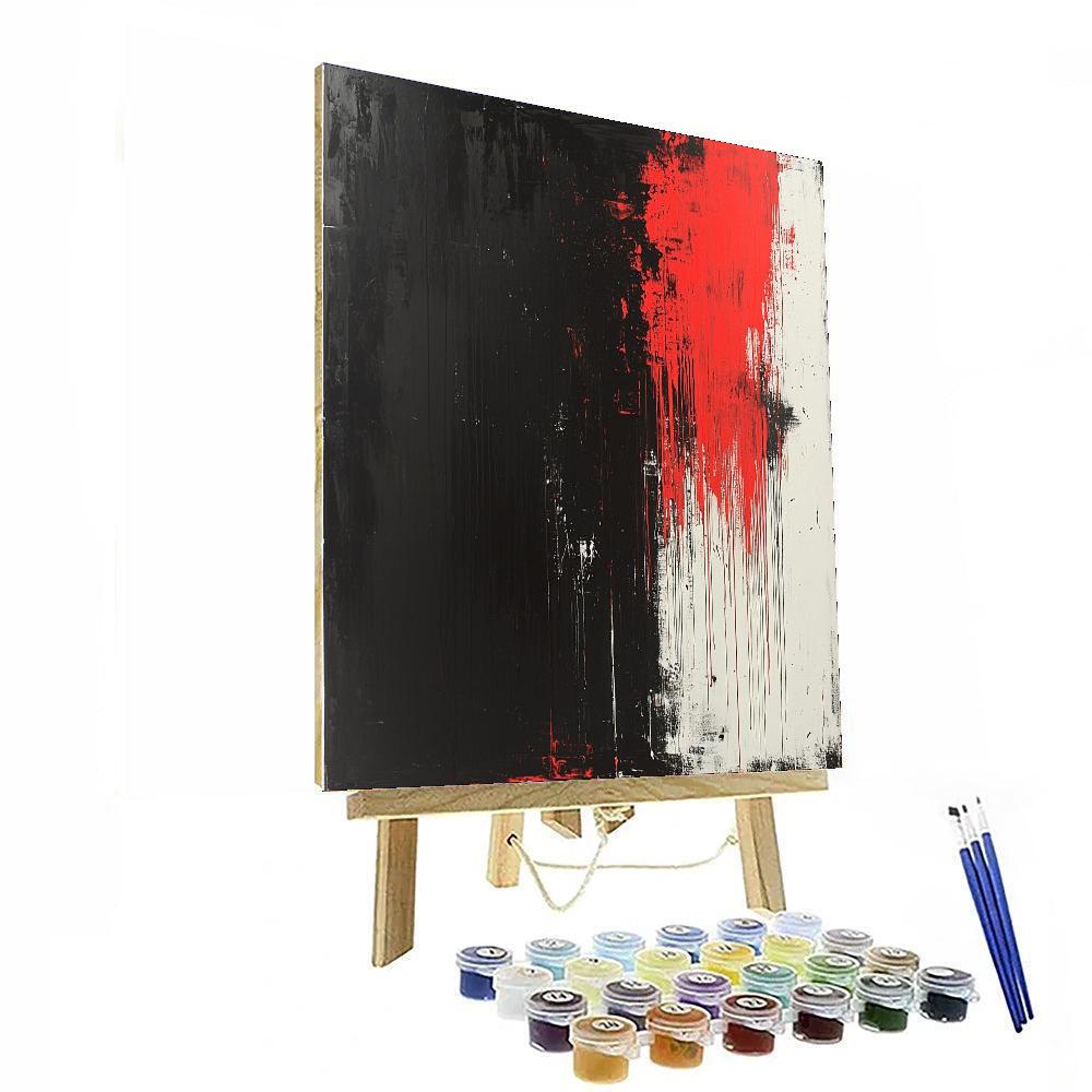 Banksy Inspired The Inhabitants Of Silence  Numbered Painting Kits