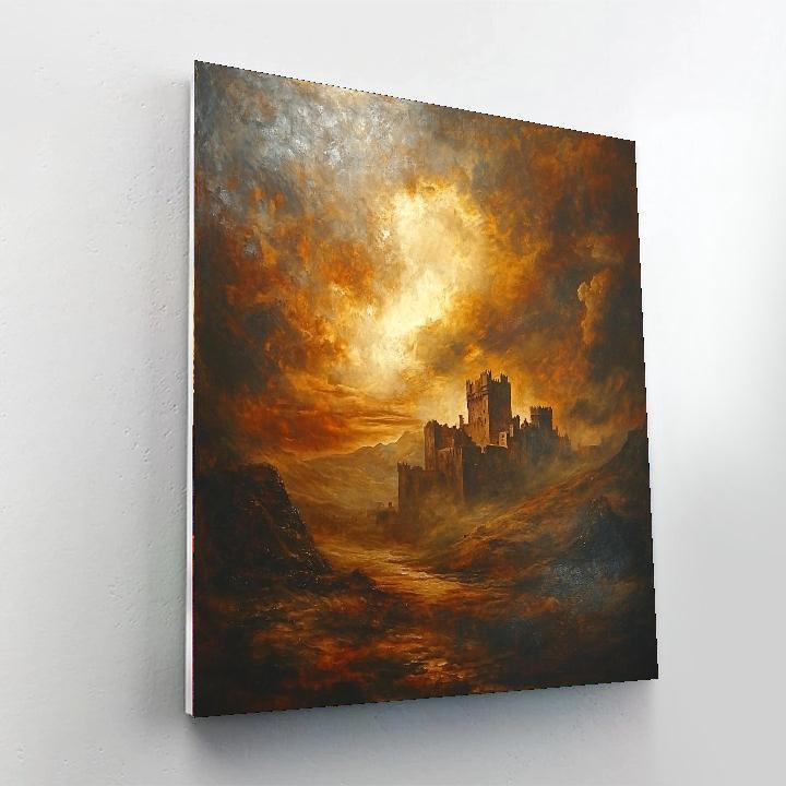 J.M.W. Turner Inspired Timeworn Stories  DIY Paint By Numbers