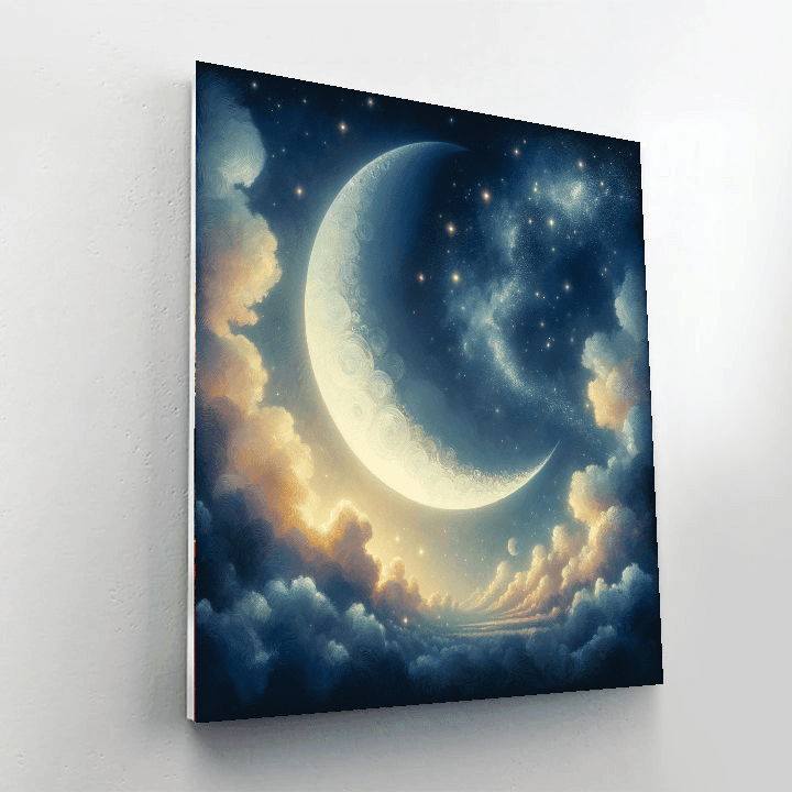 Lunar Serenade Painting By Numbers Kit