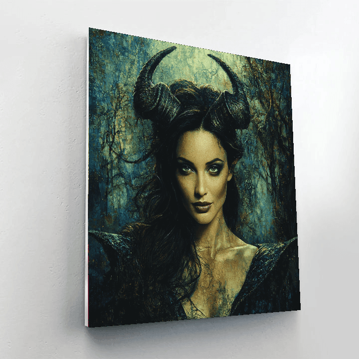 Angelina Jolie: The Ethereal Guardian Of Humanity Paint By Number