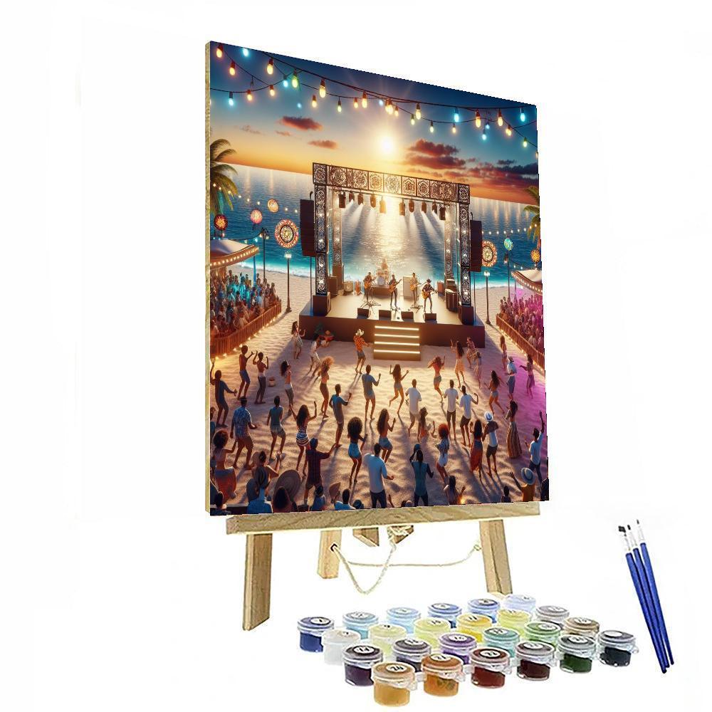 Sandance Music Festival - Uae Painting Number Kit