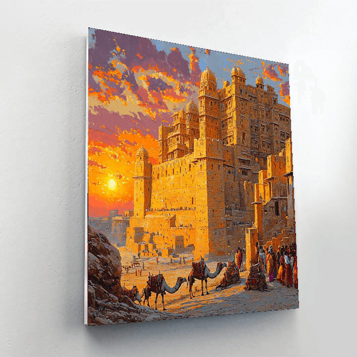 Jaisalmer Fort Numbered Painting Kits