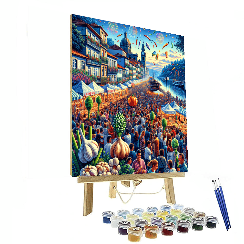 The Festa De São João DIY Paint By Numbers