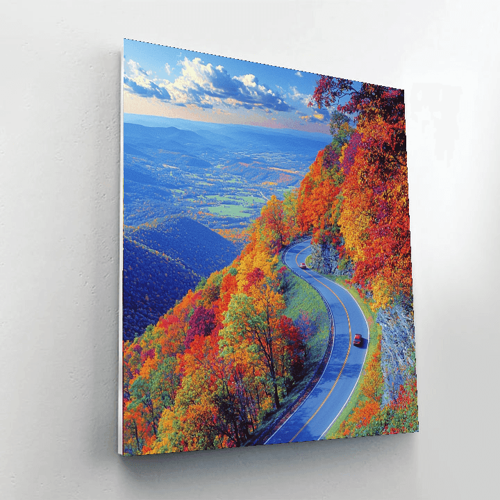 Skyline Drive Numbered Painting Kits