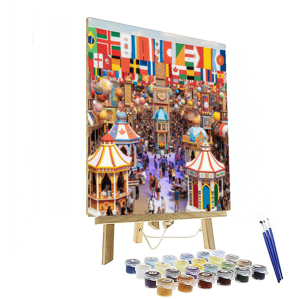 Carabram Festival - Brampton, Canada Paint By Color