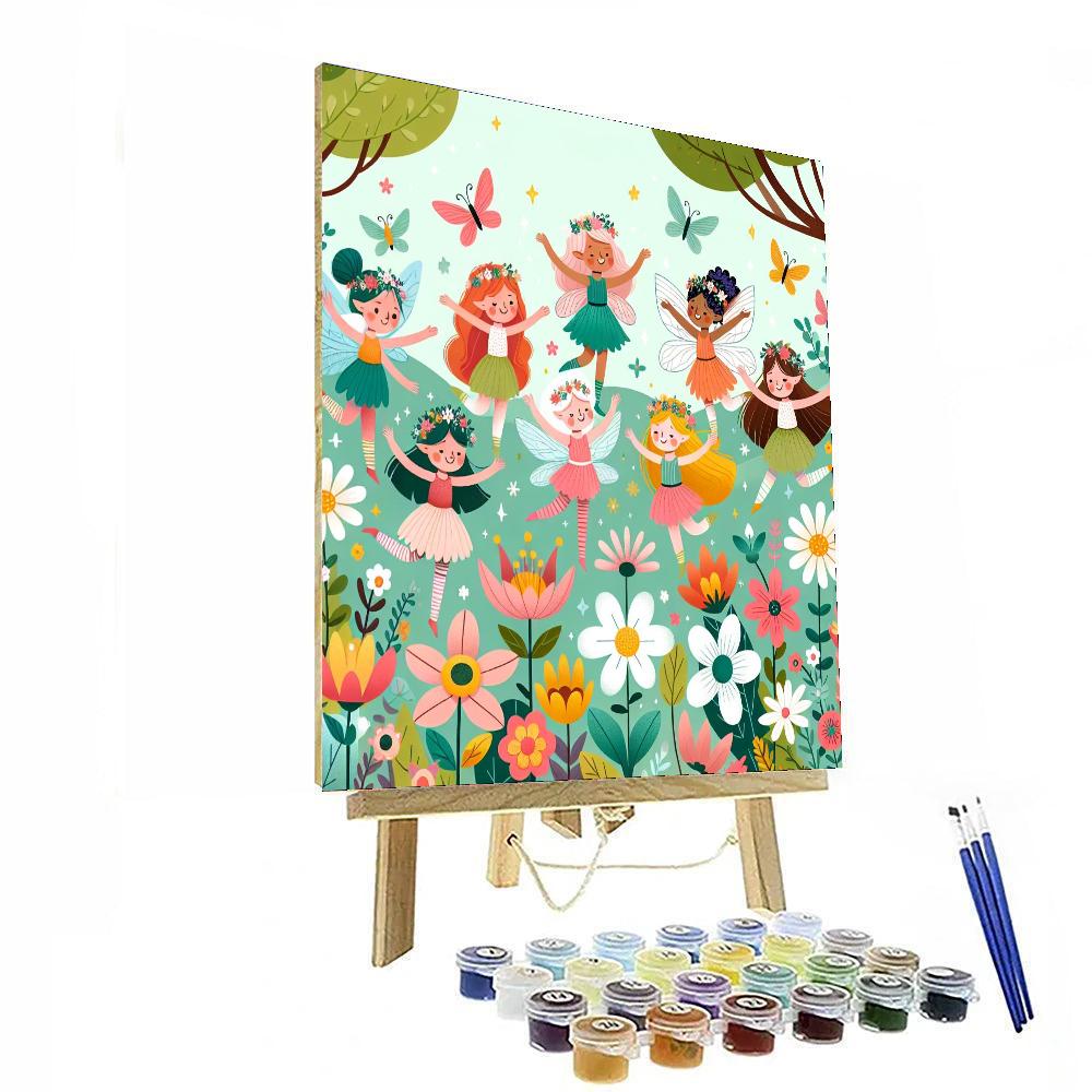 Fairy Blossom Festival Paint By Numbers Art