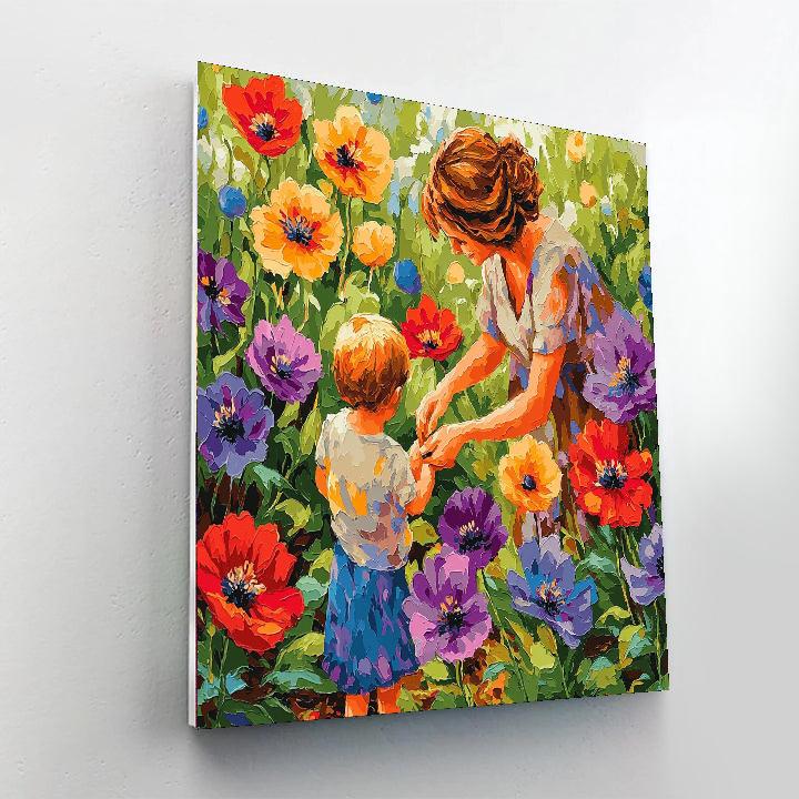 Garden Of Motherly Love Paint By Numbers