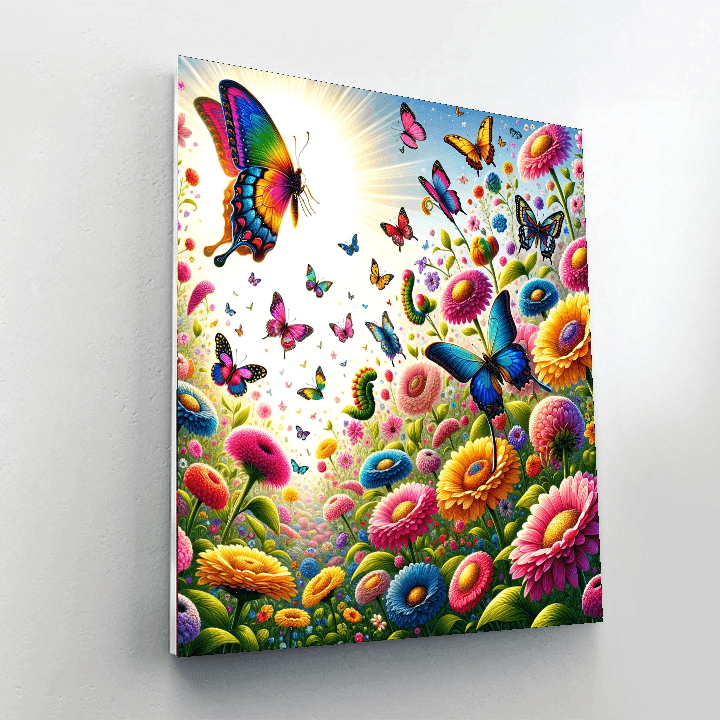 Butterfly's Ballet Paint By Numbers