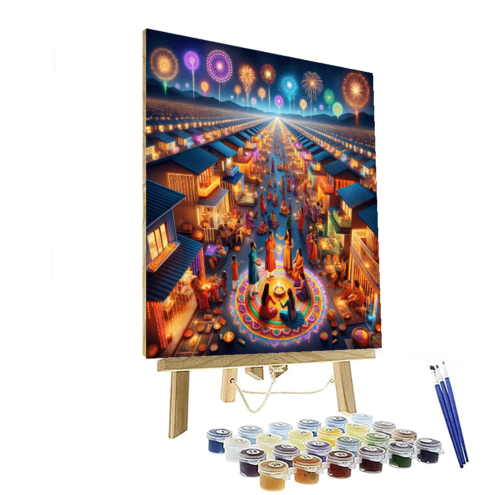 Festivals Of Lights - India DIY Paint By Numbers